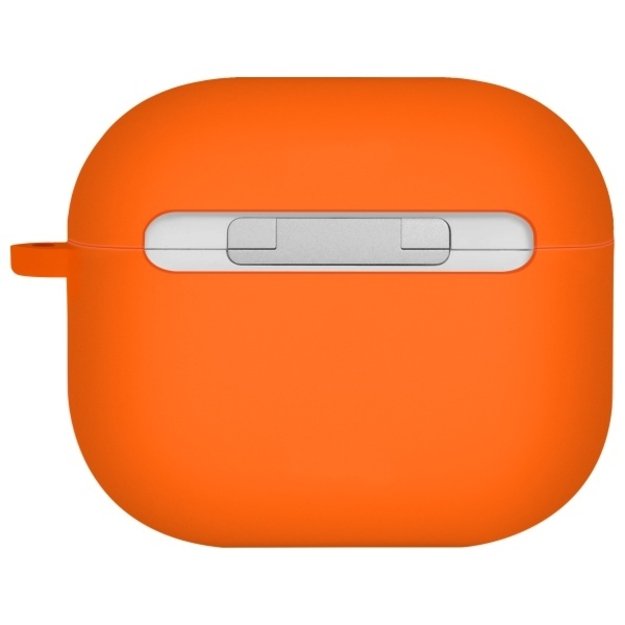 Uniq Nexo AirPods 4 + Ear Hooks Silicone case - orange 1