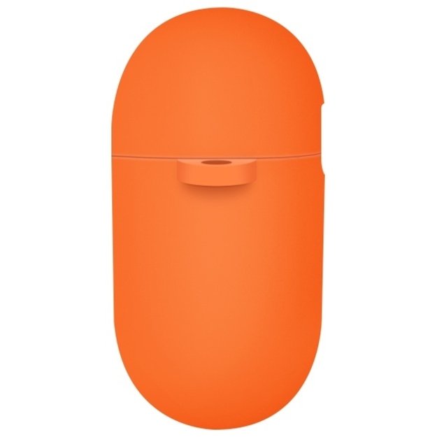 Uniq Nexo AirPods 4 + Ear Hooks Silicone case - orange 2