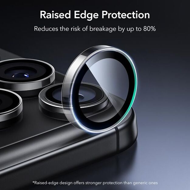 ESR Armorite Camera Protector for iPhone 14 Pro / Pro Max / 15 Pro / Pro Max / 16 Pro / Pro Max / 17 Pro / Pro Max - Clear 3