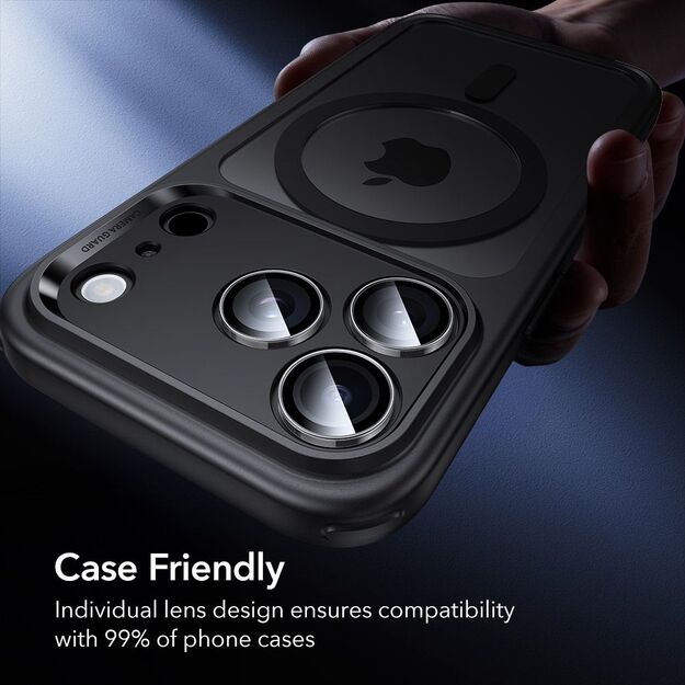 ESR Armorite Camera Protector for iPhone 14 Pro / Pro Max / 15 Pro / Pro Max / 16 Pro / Pro Max / 17 Pro / Pro Max - Clear 8