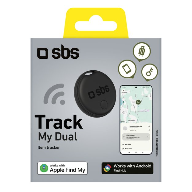 SBS universal locator Track My Dual - black 1