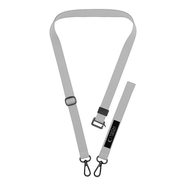 Tech-Protect C6S Long Lanyard for Phone - Gray 2