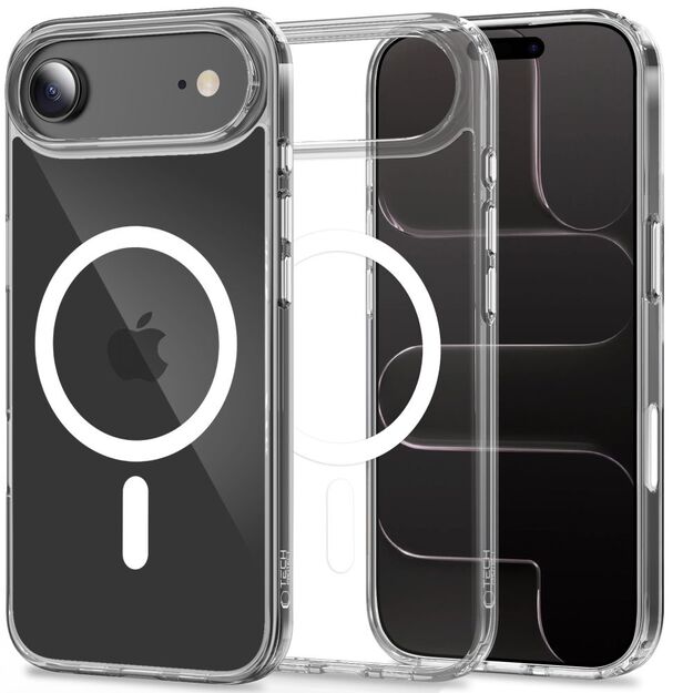 Tech-Protect Flexair Hybrid CC MagSafe Case for iPhone Air - Clear 1