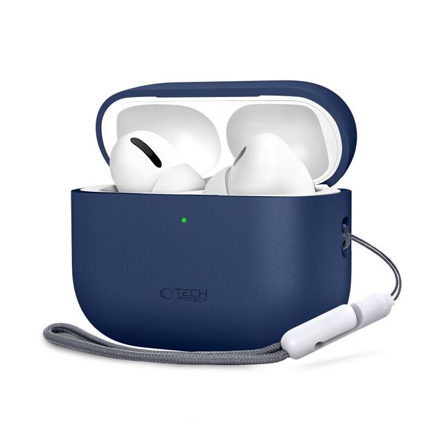 Tech-Protect Silicone Case for AirPods Pro 3 - Navy Blue