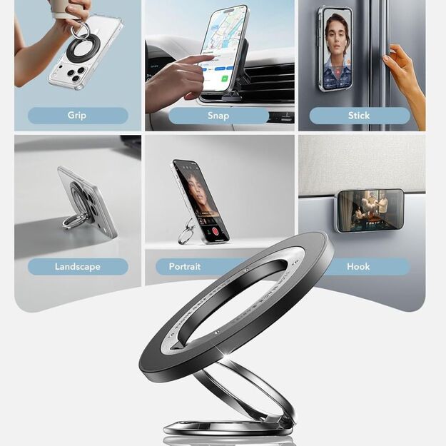 ESR Magnetic HaloLock MagSafe Phone Holder - Black 3