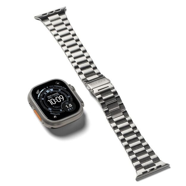 Ringke Metal One Air Bracelet for Apple Watch 8 / 9 / 10 / 11 / SE / Ultra (44 / 45 / 46 / 49 mm) - Silver
