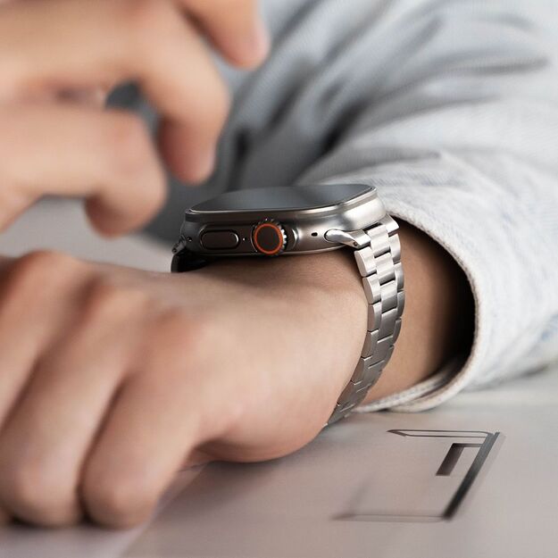 Ringke Metal One Air Bracelet for Apple Watch 8 / 9 / 10 / 11 / SE / Ultra (44 / 45 / 46 / 49 mm) - Silver 5