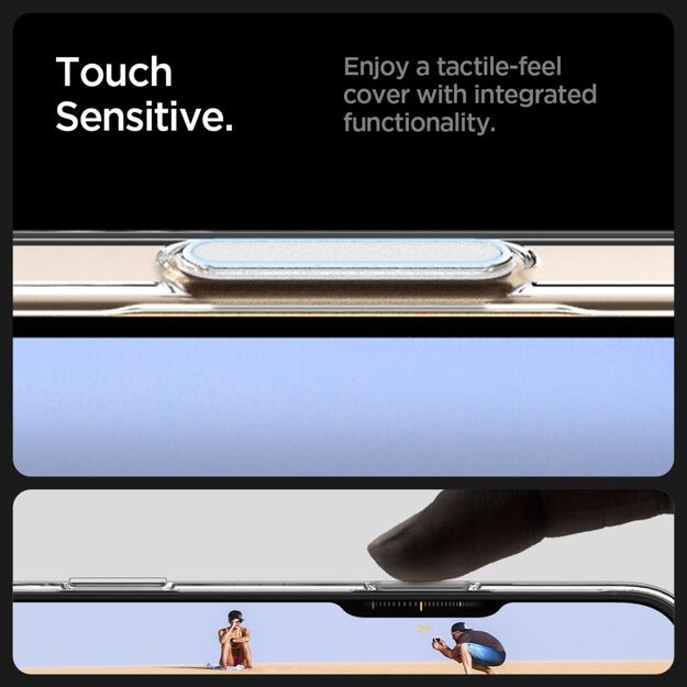 Spigen Thin Fit MagSafe Case for iPhone 16 Pro - Clear and White 8