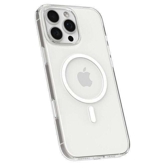 Spigen Thin Fit MagSafe Case for iPhone 16 Pro - Clear and White 6