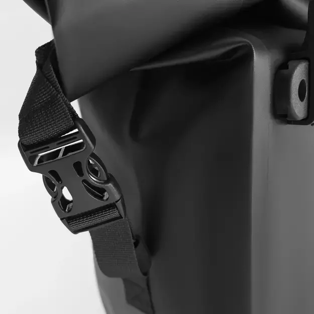 Wozinsky waterproof bicycle bag trunk pannier 25l black (WBB24BK) 10