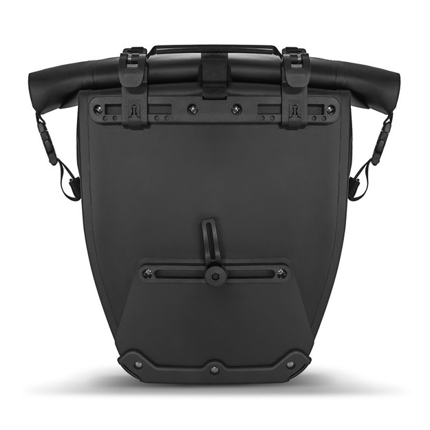 Wozinsky waterproof bicycle bag trunk pannier 25l black (WBB24BK) 26