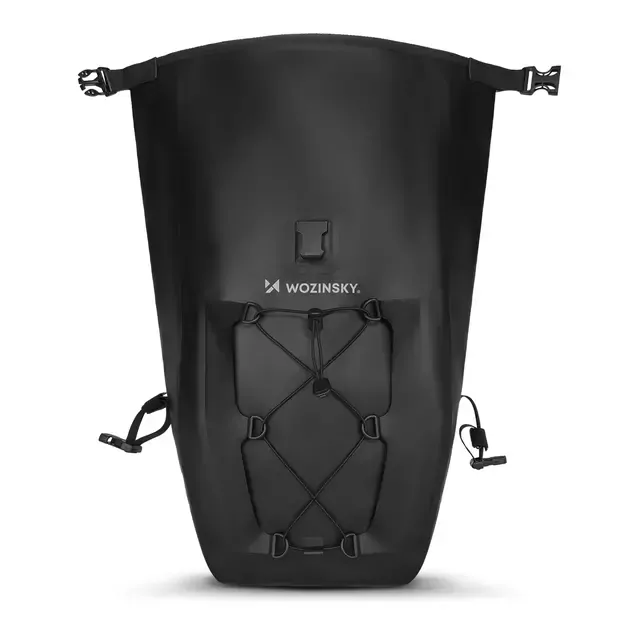 Wozinsky waterproof bicycle bag trunk pannier 25l black (WBB24BK) 6
