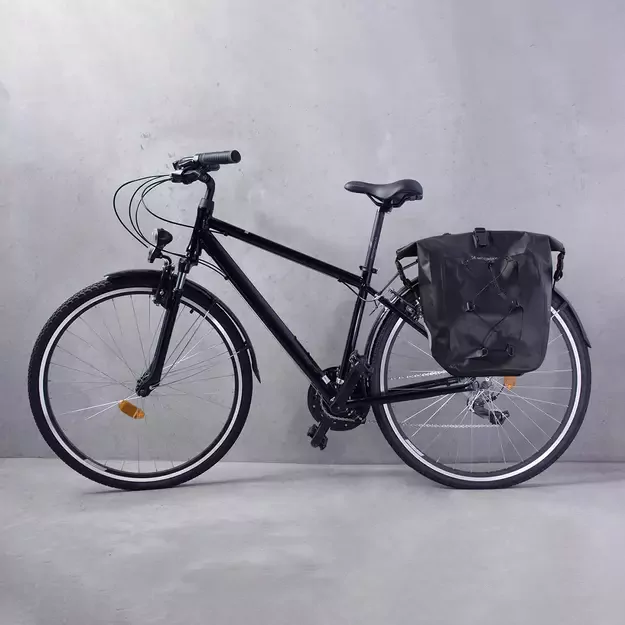 Wozinsky waterproof bicycle bag trunk pannier 25l black (WBB24BK) 7