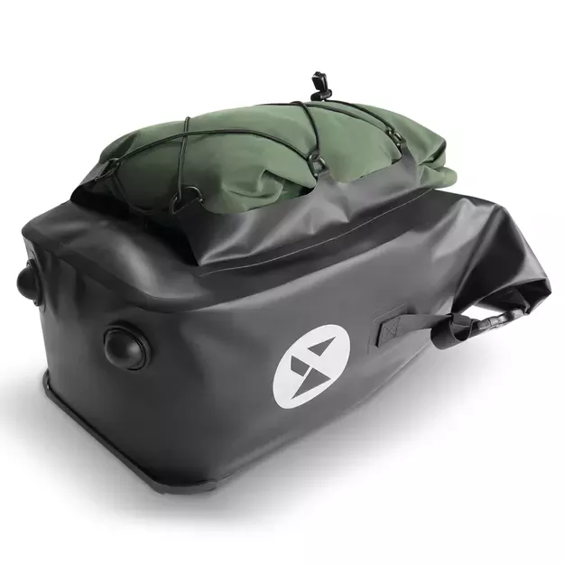 Wozinsky waterproof bicycle bag trunk pannier 25l black (WBB24BK) 13