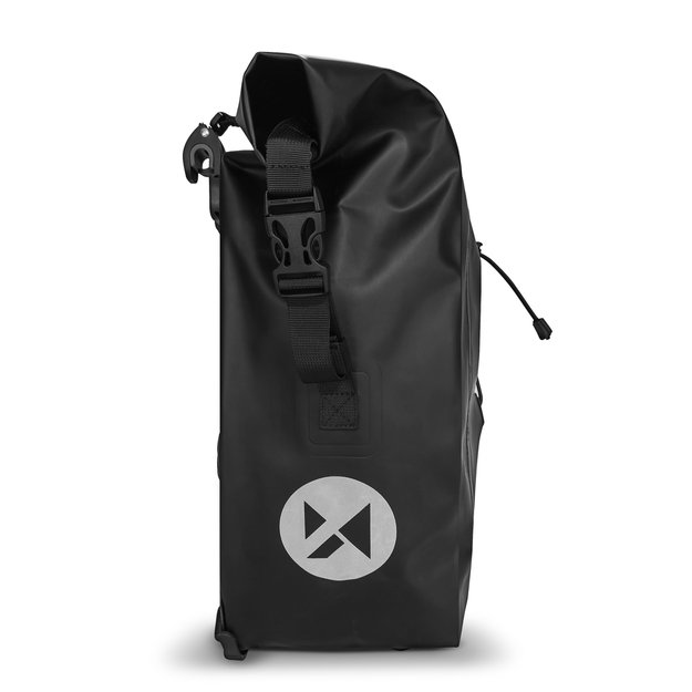 Wozinsky waterproof bicycle bag trunk pannier 25l black (WBB24BK) 24