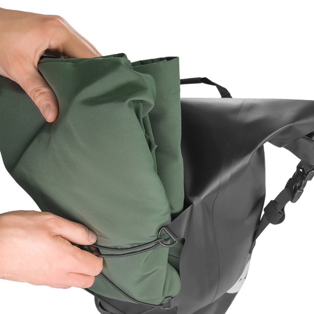 Wozinsky waterproof bicycle bag trunk pannier 25l black (WBB24BK) 34