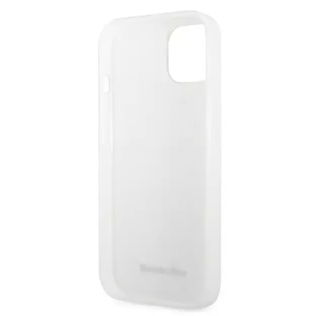 Mercedes MEHCP13SESPWH iPhone 13 mini 5,4  biały/white hardcase Silver Stars Pattern 6