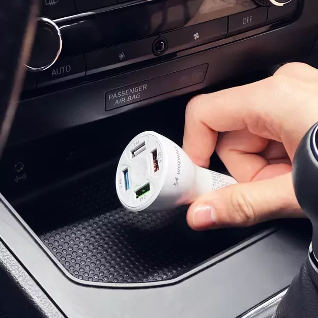 Wozinsky WCCAW 50W 4x USB-A QC car charger - white 17