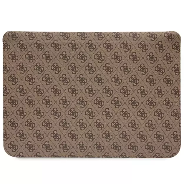 Guess 4G Printed Stripes cover for a 14&quot  laptop - brown 2