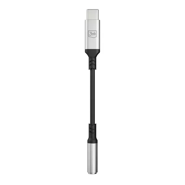 3mk USB-C adapter - 3.5 mm minijack - silver 11