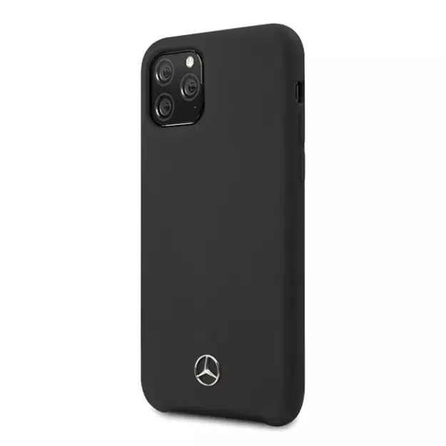 Mercedes MEHCN58SILBK iPhone 11 Pro hardcase black/black Silicone Line 7