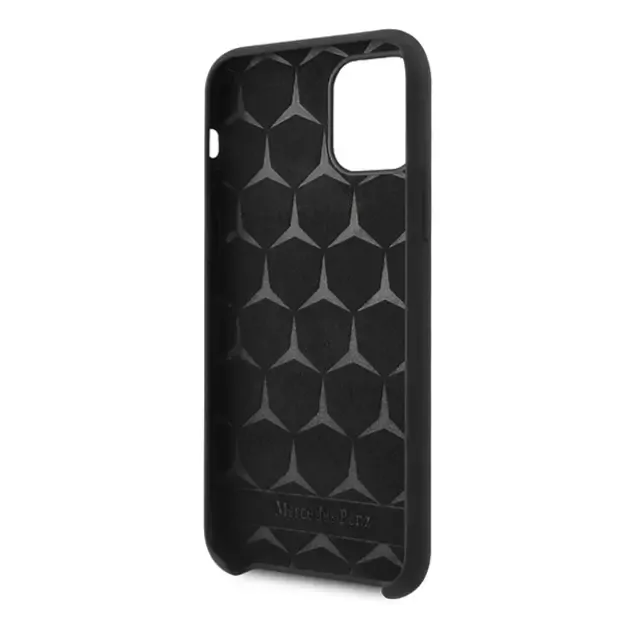 Mercedes MEHCN58SILBK iPhone 11 Pro hardcase black/black Silicone Line 9