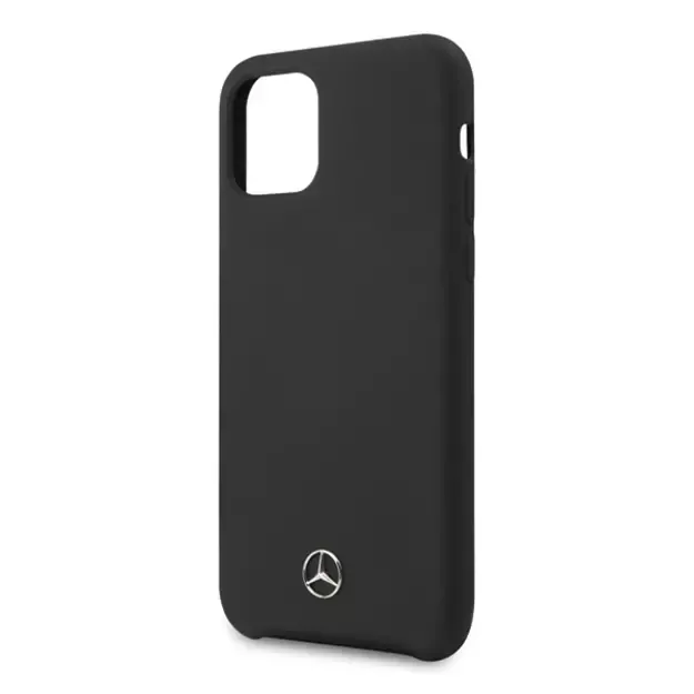 Mercedes MEHCN58SILBK iPhone 11 Pro hardcase black/black Silicone Line 8