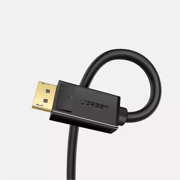 Ugreen DP102 10244 DisplayPort 1.2 4K / DisplayPort 1.2 4K Cable 1 m - Black 10