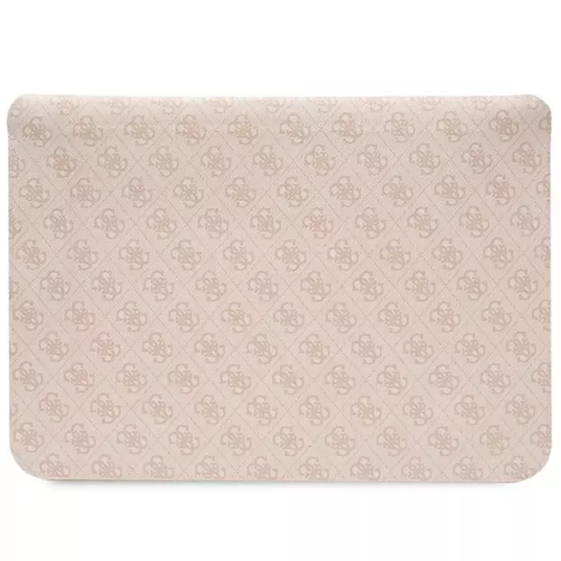 Guess 4G Printed Stripes cover for a 14&quot  laptop - pink 5