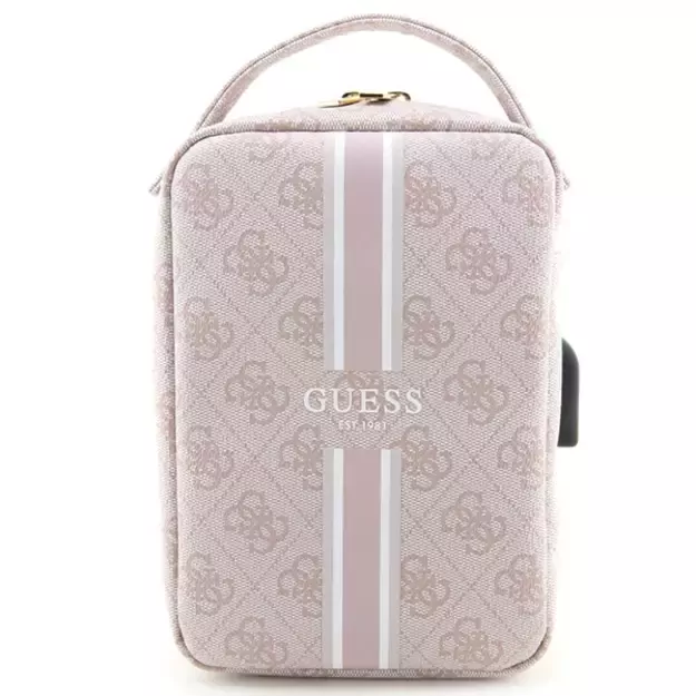 Guess Bag GUHBP4RPSP Organizer pink/pink 4G Printed Stripes 3