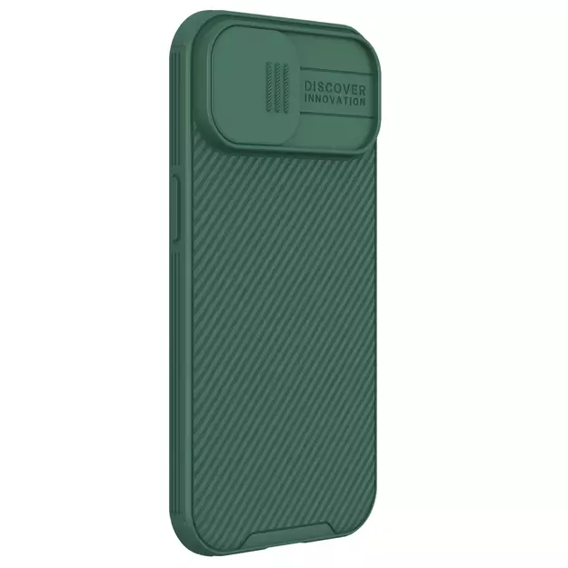 Nillkin CamShield Pro Magnetic Case for iPhone 15 Plus with Camera Protector - Green 10