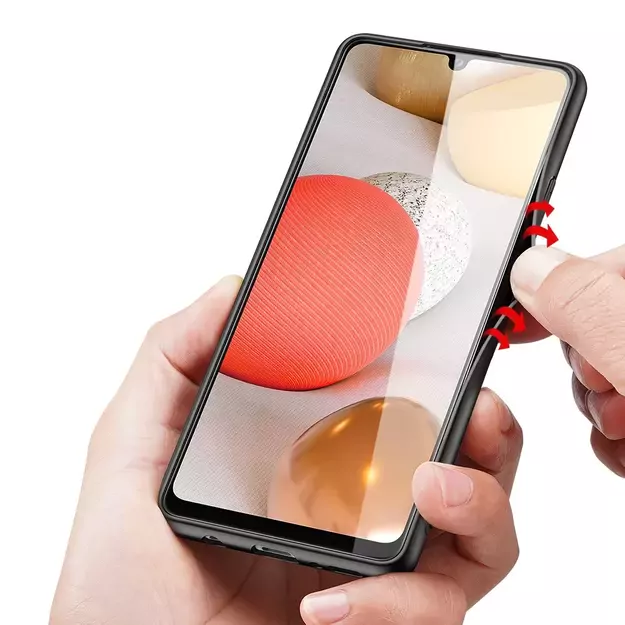 Dux Ducis Fino case covered with nylon material for Samsung Galaxy A42 5G black 11
