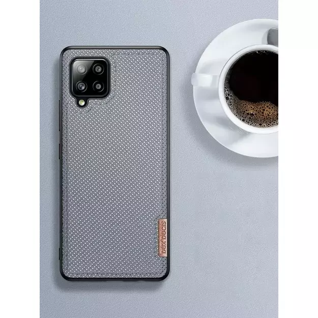 Dux Ducis Fino case covered with nylon material for Samsung Galaxy A42 5G black 15