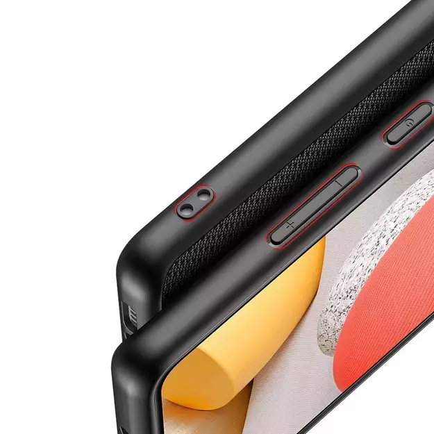 Dux Ducis Fino case covered with nylon material for Samsung Galaxy A42 5G black 10