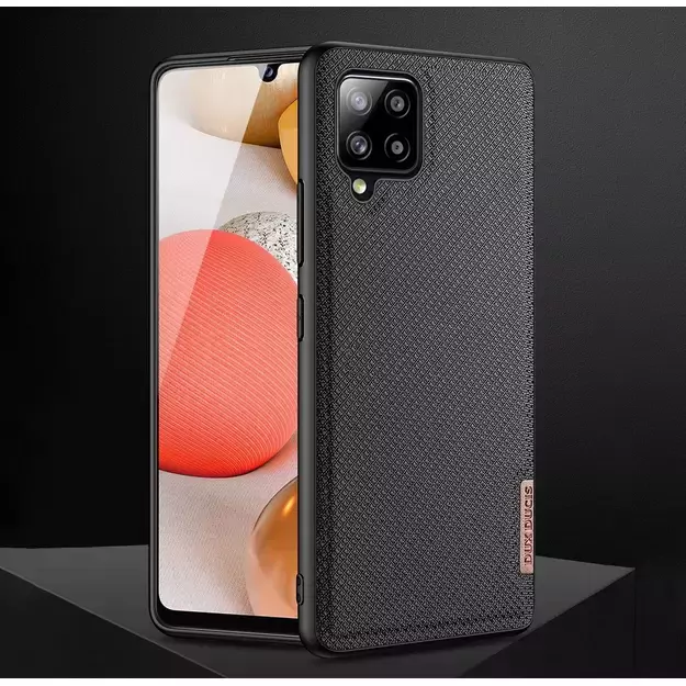 Dux Ducis Fino case covered with nylon material for Samsung Galaxy A42 5G black 13
