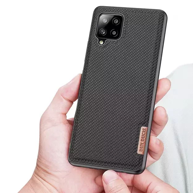 Dux Ducis Fino case covered with nylon material for Samsung Galaxy A42 5G black 9
