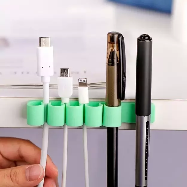 Silicone office organizer - blue 12