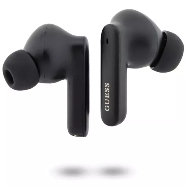 Guess GUTWST50EK TWS Bluetooth headphones + docking station - black Classic EST 5