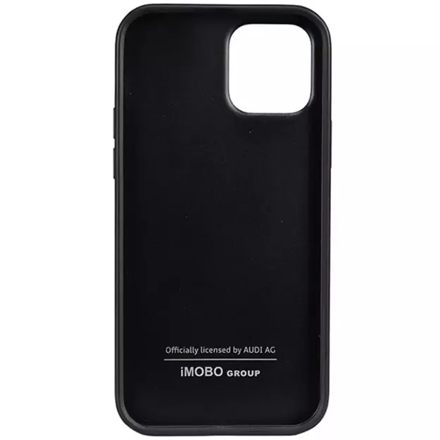 Audi Synthetic Leather iPhone 12/12 Pro 6.1&quot  black/black hardcase AU-TPUPCIP12P-TT/D1-BK 9