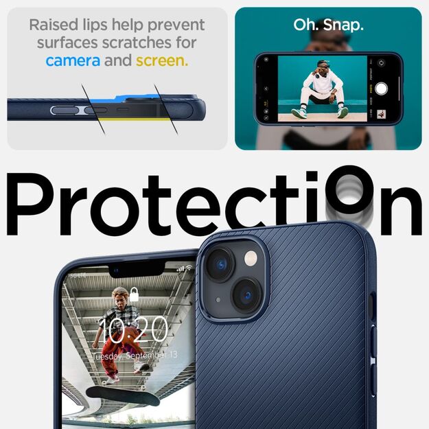 Spigen Mag Armor iPhone 14 Plus Case - Blue 9