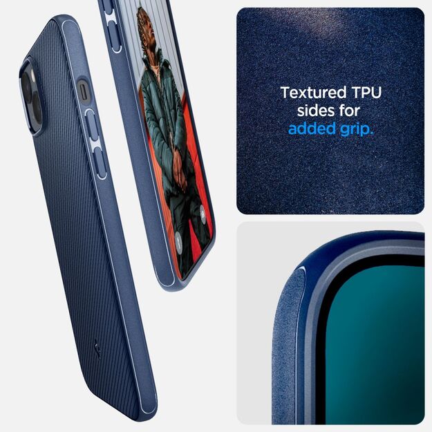 Spigen Mag Armor iPhone 14 Plus Case - Blue 8