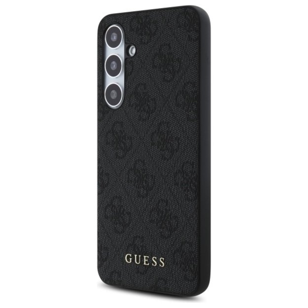 Guess GUHCS24FEG4GFGR S24 FE S721 gray/gray hardcase 4G Metal Gold Logo 1