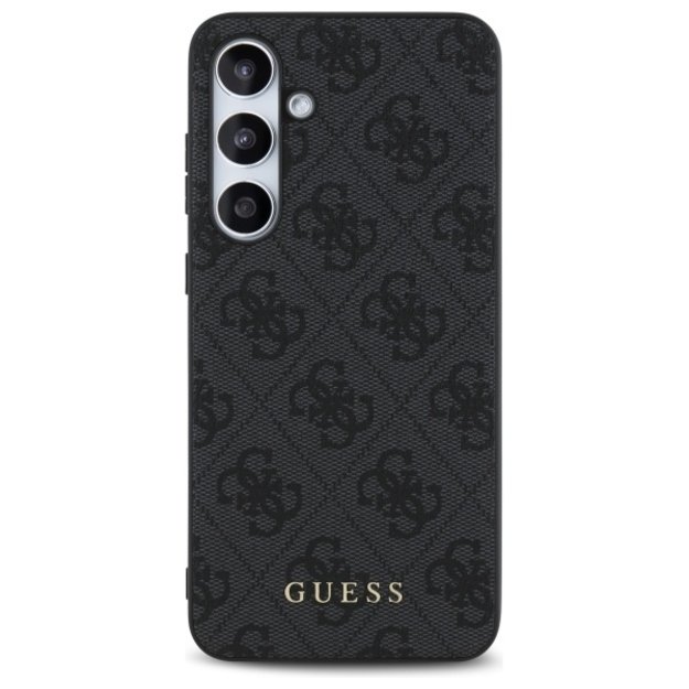 Guess GUHCS24FEG4GFGR S24 FE S721 gray/gray hardcase 4G Metal Gold Logo 2