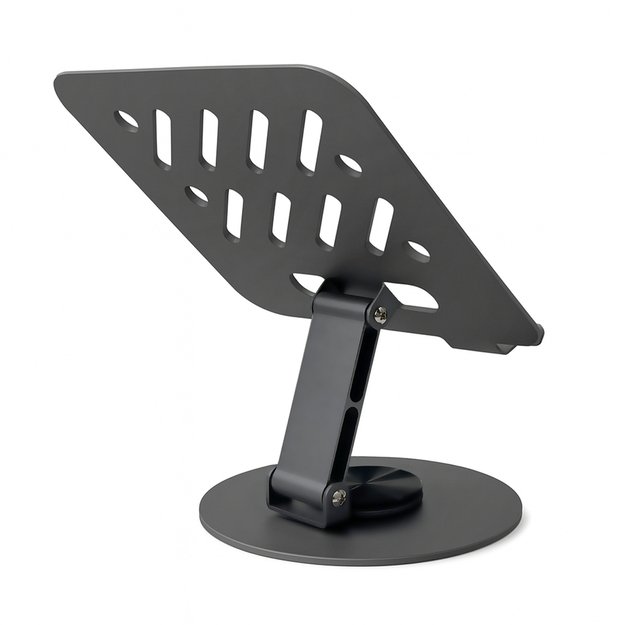 Wozinsky WRS-DSY84SS 360° Rotating Aluminum Tablet Stand - Gray 10