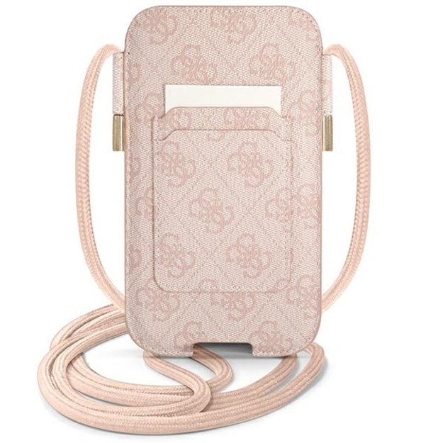 Guess Torebka GUPHL4GMGPI 6,7  różowy/pink hardcase 4G Big Metal Logo 2