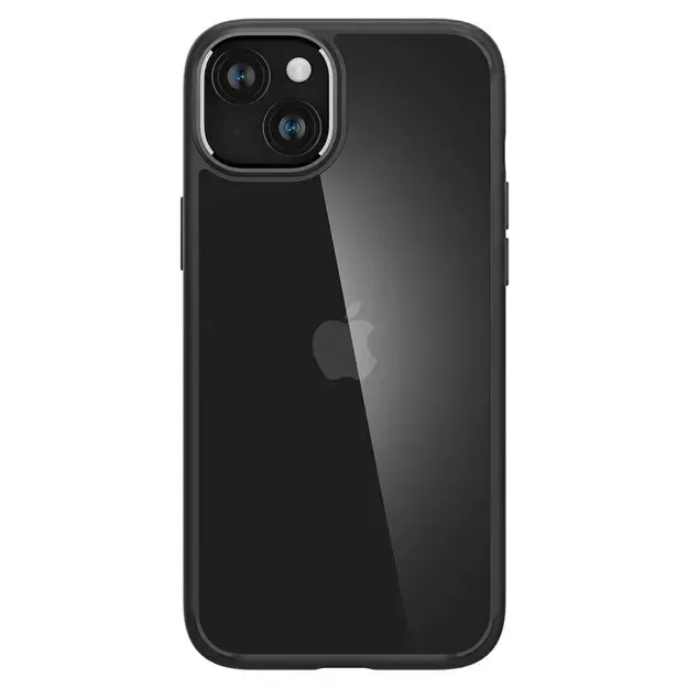 Spigen Crystal Hybrid iPhone 15 Plus Case - Clear Black 5