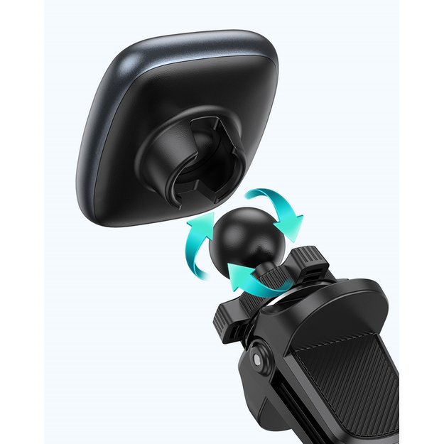 Wozinsky WUMTK magnetic phone holder for car air vent - black 11