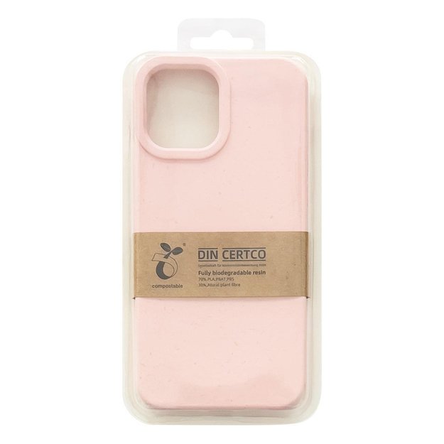 Eco Case case for iPhone 14 Pro Max silicone degradable cover pink 4