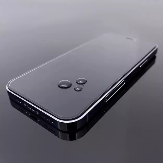 Wozinsky Full Cover Flexi Nano Glass Film Tempered Glass with Frame Samsung Galaxy M51 Black 5