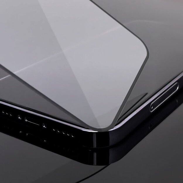 Wozinsky Full Cover Flexi Nano Glass Film Tempered Glass with Frame Samsung Galaxy M51 Black 12
